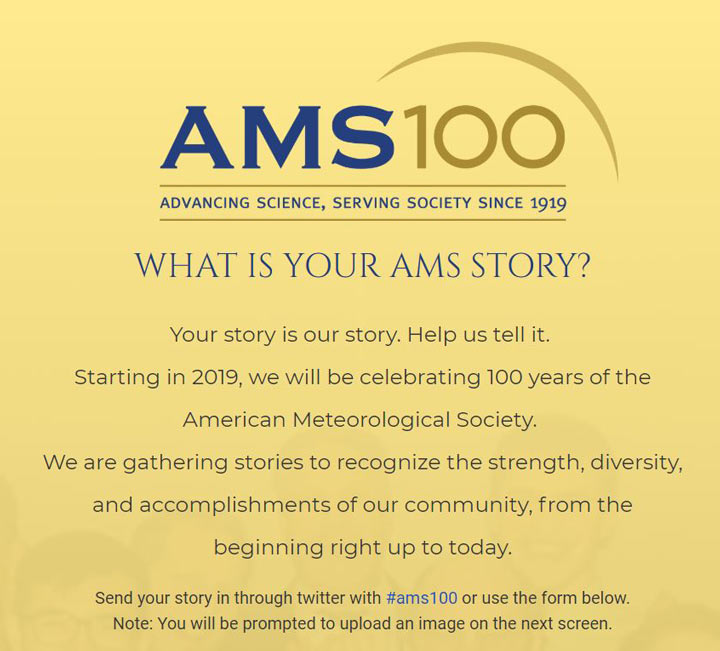 AMS Centennial Page
