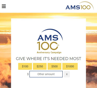 AMS donation app